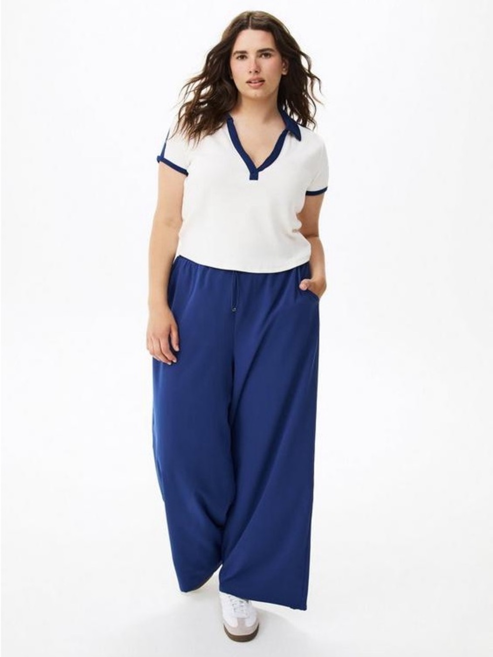Torrid TRU Heritage Rib Polo Active Tee